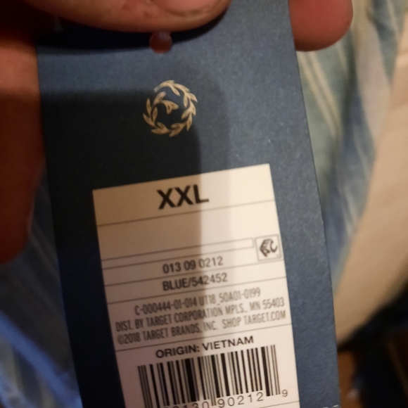 American thread dress blue white xxl nwt - Picture 4 of 4